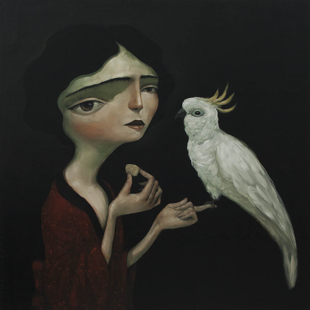 Cockatoo Girl By Tony Giles - SOLD