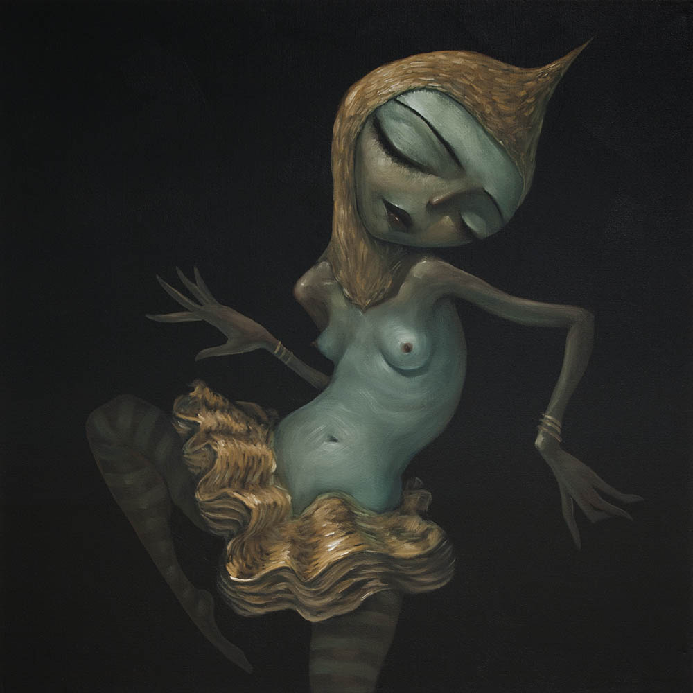 Dancing Girl By Tony Giles - SOLD