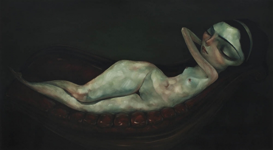 Reclining Nude Large By Tony Giles